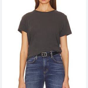 Madeworn Black Crop Tee